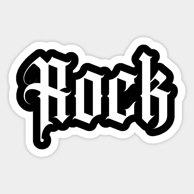 gothic rock design Sticker by lkn